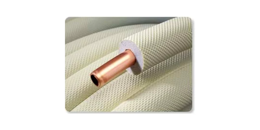 Teava cupru izolata pentru instalatii aer conditionat, Halcor, Aircon Split, 1/2″, 12.7mm, in colac 50m