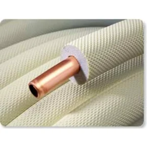 Teava cupru izolata pentru instalatii aer conditionat, Halcor, Aircon Split, 1/4", 6.35 mm, in colac 50m