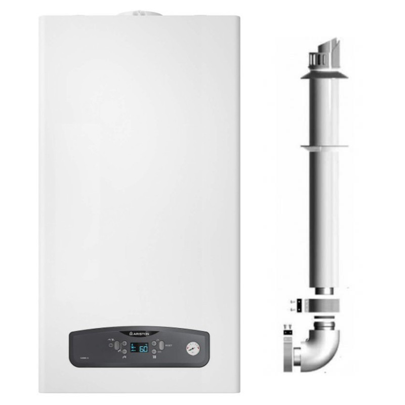 Centrala termica Ariston CARES S 30 kW, condensatie, Clasa A, LCD, Model nou