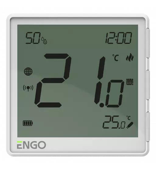 TERMOSTAT DE CAMERA WIFI ZIGBEE LI-ION ALB EONE-BATW